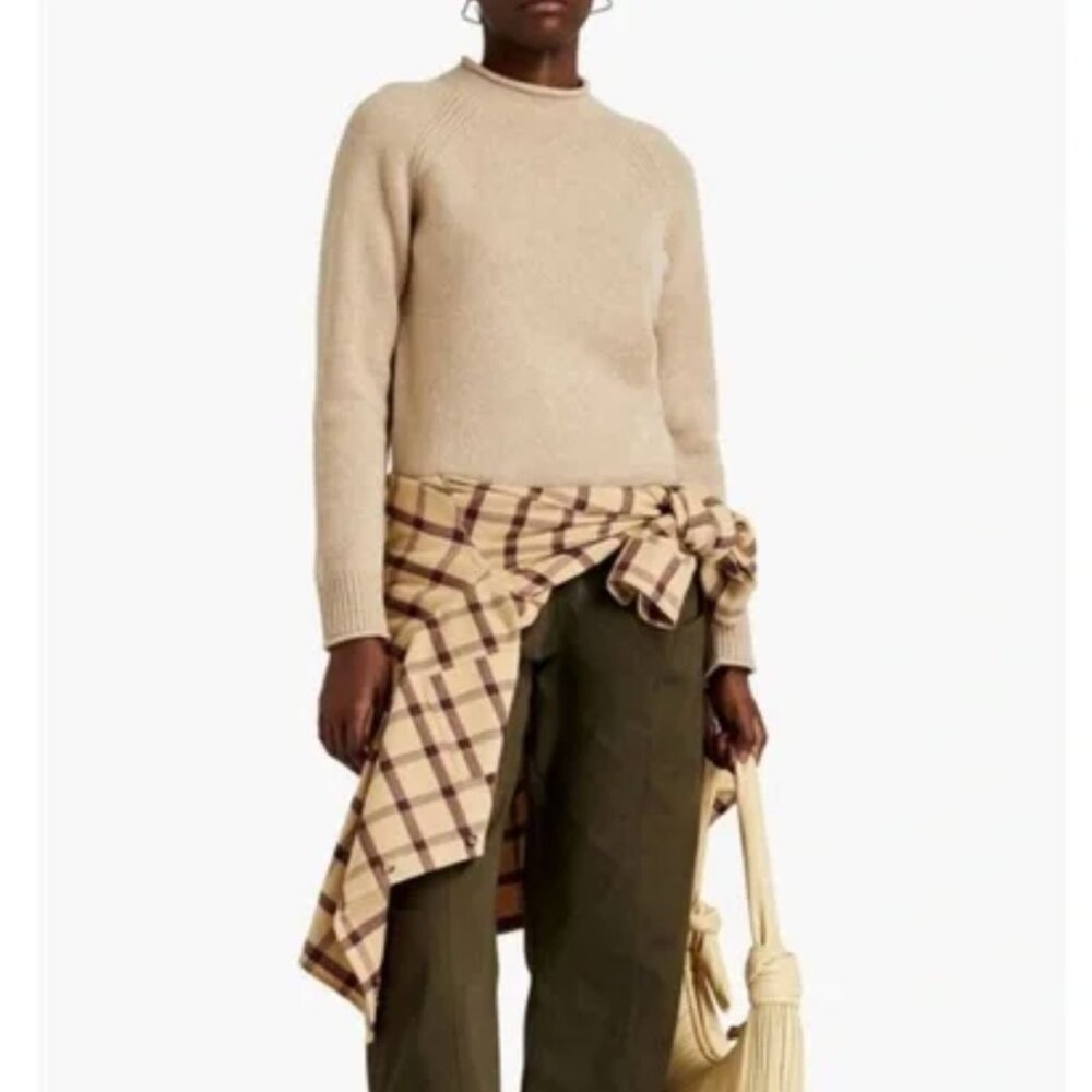 NWT Alex Mill Mockneck Sweater Oatmeal XS